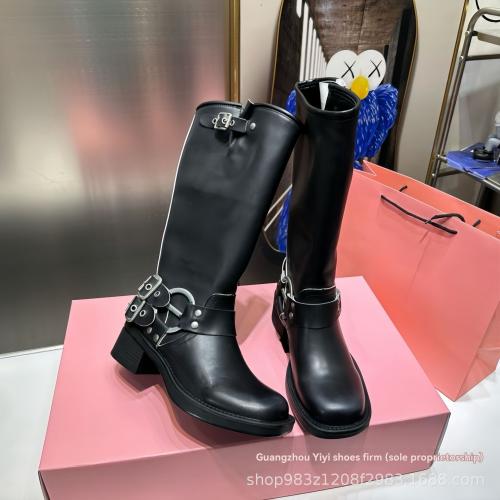 Womens Boots | Kyra Buckle Knee High Boots Boots Boots