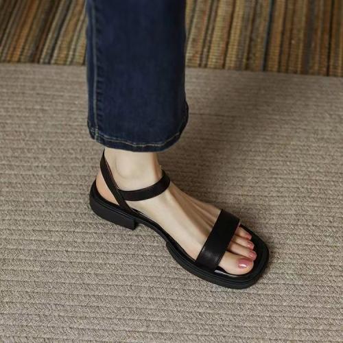 Womens Flat Sandals | Alaya Flat Sandals Flat Sandals Black