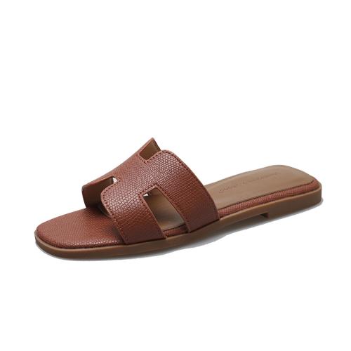 Womens Flat Sandals | Lillie Sandals Flat Sandals Brown