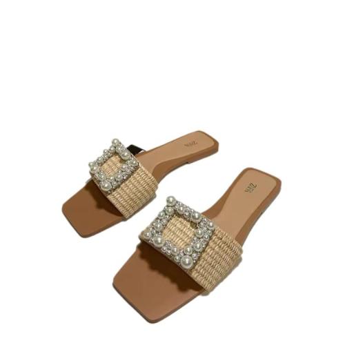 Womens Flat Sandals | Lovers Beach Sandals Flat Sandals Beige