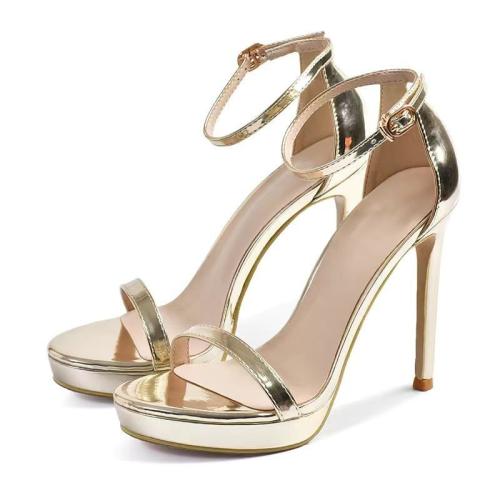 Womens Heels | Always On My Mind Heeled Sandals Heels Gold