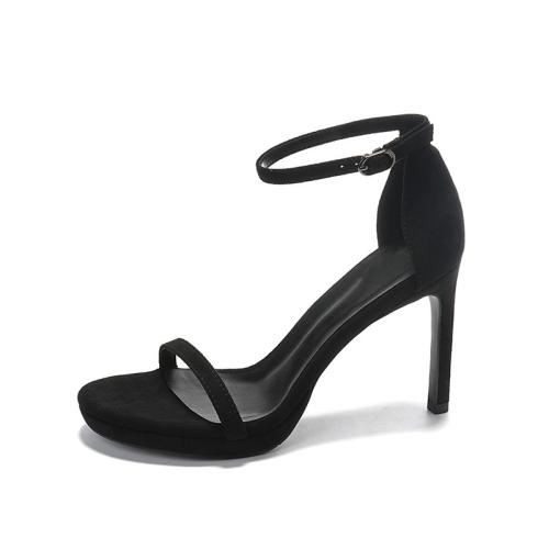 Womens Heels | Michelle Heeled Sandals Heels Black