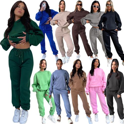 Womens Matching Sets | Chill Day Fleece Jogger Set Clothing Hunter