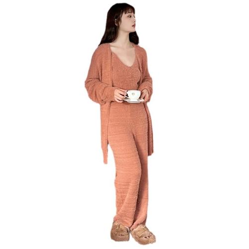 Womens Matching Sets | Living So Cozy 3 Piece Legging Set Clothing Brown