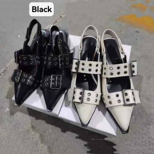 Womens Platforms | Mallory Buckle Platform Flats Platforms Black